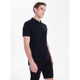 Mustang Baskılı Polo T-Shirt M5SM-TST1324, XL, 5003232919, Siyah, Erkek