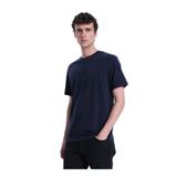 Mustang Bisiklet Yaka Baskılı T-Shirt, L, 5003335484, Lacivert, Erkek