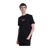 Mustang Bisiklet Yaka Baskılı T-Shirt, M, 5003335496, Siyah, Erkek