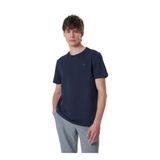 Mustang Bisiklet Yaka Baskılı T-Shirt, S, 5003168881, Lacivert, Erkek