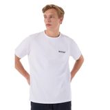 Mustang Bisiklet Yaka Baskılı T-Shirt, XL, 5003230493, Beyaz, Erkek