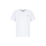 Mustang Bisiklet Yaka Düz T-Shirt, S, 5003336213, Ekru, Kadın
