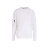 Mustang Bisiklet Yaka Sweatshirt, L, 5003168788, Ekru, erkek