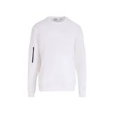 Mustang Bisiklet Yaka Sweatshirt, S, 5003168788, Ekru, erkek