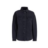 Mustang Denim Gömlek, XS, 5003167012, Siyah, Kadın