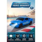 Mustang Dev Boyutlu Uzaktan Kumandalı Yarış Arabası Işıklı 1:10 Ölçekli 6 Fonksiyonlu Oyuncak Araba