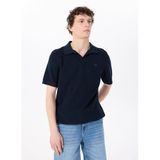 Mustang Erkek Apaş Regular Fit Nakışlı Kazak M5Sm-Kzk1447, Lacivert, L
