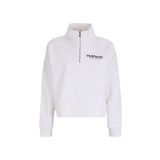 Mustang Fermuarlı Yaka Düz Sweatshirt, S, 5003166812, Ekru, kadın