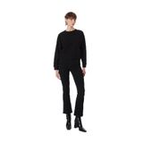 MUSTANG Georgia Skinny Flared Normal Bel Denim Pantolon, 25/30, pantolon2390, Siyah, Kadın