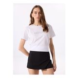 Mustang Kadın T-Shirt 5003230233, Beyaz, S