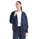 Mustang Kapüşon Yaka Düz Sweatshirt, M, 5003276419, Lacivert, kadın