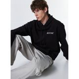 Mustang Kapüşon Yaka Siyah Erkek Sweatshirt M4WM-SWT-1519, 2XL