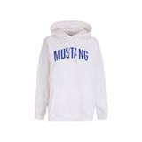 Mustang Kapüşonlu Baskılı Sweatshirt, XL, 5003166746, Ekru, Kadın