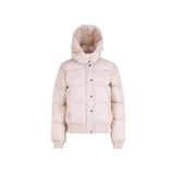 Mustang Kapüşonlu Crop Kapitone Puffer Mont, XL, 5003166983, Ekru, Kadın