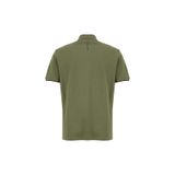 Mustang Koyu Haki Relaxed Baskılı Polo T-Shirt, L, 5003334366, Koyu Haki, Erkek