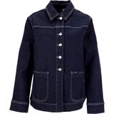 Mustang Lacivert Kadın Denim Ceket M5WL-CKT1202