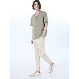 Mustang Lastikli Paça Erkek Kargo Pantolon M5Sm-Pnt1316, Bej, Xl