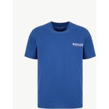 Mustang Mavi Erkek Relaxed Baskılı T-Shirt M6SM-TST1578 - İndigo - XL