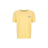 Mustang Mavi Relaxed Baskılı T-Shirt M6Sm-Tst1578, L, 5003335493, Sarı, Erkek