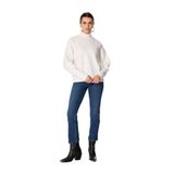 Mustang Normal Bel Düz Paça Straight Denim Pantolon, 27-30, 5003173230, Mavi, Kadın