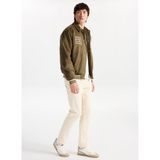 Mustang Normal Bel Normal Paça Pantolon, XL, 5003277370, Ekru, Erkek