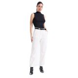 Mustang Normal Bel Relaxed Pantolon, M, 5003277364, Ekru, Kadın