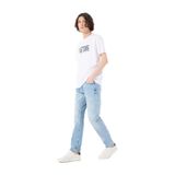 Mustang Orta Bel Slim Fit Açık Mavi Denim Pantolon, 32/32, 5003232368, Açık Mavi, Erkek