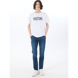 Mustang Orta Bel Tapered Fit Indigo Erkek Denim Pantolon Toledo Tapered -1014 - İndigo