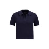 Mustang Polo Yaka Normal Nakışlı Kazak Kadın M5Sl-Kzk1909, Lacivert, S