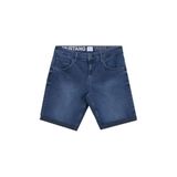 Mustang Regular Fit Yıkamalı Denim Şort CHICAGO - 1821, 30, 5003236768, Lacivert, Erkek