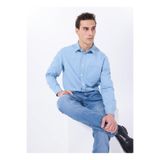 Mustang Relaxed Denim Gömlek, S, 5003232355, Mavi, Erkek