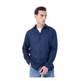 Mustang Relaxed Fit Nakışlı%100 Keten Gömlek, 2XL, 5003232399, Lacivert, Erkek
