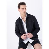 Mustang Siyah Erkek Denim Ceket M5SM-CKT1023 - 2XL