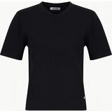 Mustang Siyah Kadın Bisiklet Yaka Normal Fit Kazak M6SL-KZK1399 - XS