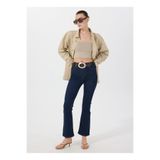 Mustang Standart Bel Düz Paça Flare Koyu Lacivert Kadın Denim Pantolon GEORGIA SKINNY FLARE5