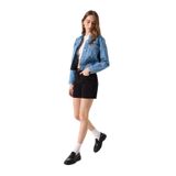 Mustang Standart Bel Normal Denim Şort JODIE - 1110, 29, 5003232379, Siyah, Kadın
