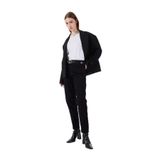 Mustang Standart Bel Normal Paça Mom Fit Denim Pantolon, 30/29, 5003232420, Siyah, Kadın
