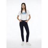 Mustang Super Skinny Yıkamalı Denim Pantolon GEORGIA SUPER SKINNY73, 30/29, 5003336216, Lacivert, Kadın