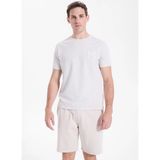 Mustang Taş Erkek Relaxed Baskılı T-Shirt M6SM-TST1544