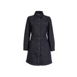 Mustang Yıkamalı Denim Elbise, S, 5003167005, Koyu Antrasit, Kadın