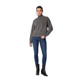 Mustang Yüksek Bel Dar Paça Skinny Fit İndigo Denim Pantolon, 28-29, 5003173240, İndigo, Kadın
