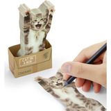 Mustard Cat in a Box Kitap Ayracı