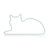 Mustard'dan Kedi Neon Işık İşareti (Oturan Kedi) | Pil ve USB ile Çalışan Kedi LED Neon Işık | Neon Duvar Lambası Tabelası Oturma Odası Yatak Odası Dekoru için | Yatak Başı ve Masa Lambası Aydınlatması | Kedi Severler için Kedi Hediyeleri