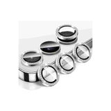 MustCase Samsung Galaxy A35-galaxy A55 Uyumlu Taşlı Kamera Lens Koruyucu Cam Ve Çerçeve Kamera Koruma Lensi