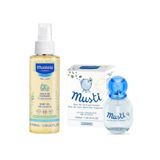 Mustela 100 ml Bebek Bakım Masaj Yağı + 50 ml Musti Bebek Parfümü