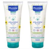 Mustela 200 ml 2 Kutu Stelatopia Cleansing Gel