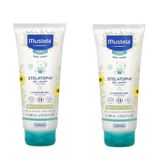 Mustela 2x200 ml Stelatopia Cleansing Krem Şampuan