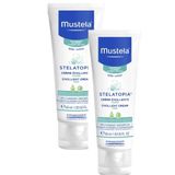 Mustela 2x40 ml Stelatopia Emollient Face Cream