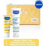 Mustela Atopik Ciltler Için Güneşten Koruma Seti - Makyaj Çantası Hediyeli