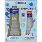 Mustela Banyo Seti Papatya Özlü Şampuan 500 Ml + Saç Şekillendirici Ve Ferahlatıcı Vücut Spreyi 200 Ml